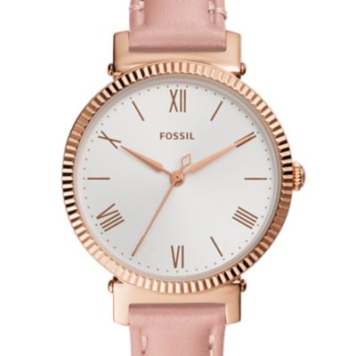 Women's Leather Watches: Shop Bands & Leather Watches for Women - Fossil