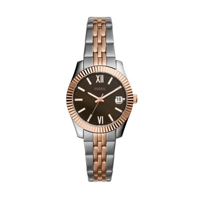 Fossil scarlette shop two tone