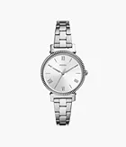 Daisy Three-Hand Stainless Steel Watch
