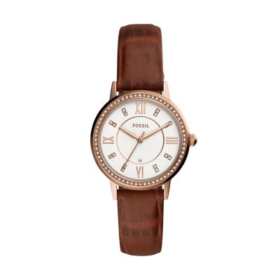 Fossil belt 2025 watches for ladies