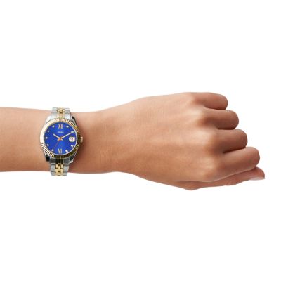 Fossil scarlette shop two tone