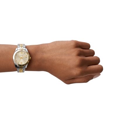 Fossil mini watch best sale