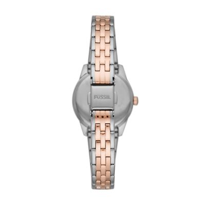 Reloj Mujer Fossil Scarlette Acero Color de la correa Plateado