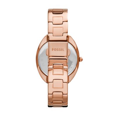 Gabby Three-Hand Date Rose Gold-Tone Stainless Steel Watch