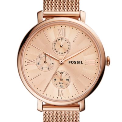 Rose Gold Tone Watches - Fossil