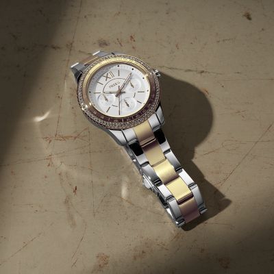 Womens fossil watch with sale military time