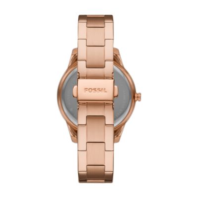 Stella Sport Rose Gold-tone Stainless Watch - ES5109 - Fossil