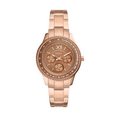 Rose Gold Shop Rose Watches for Women Fossil