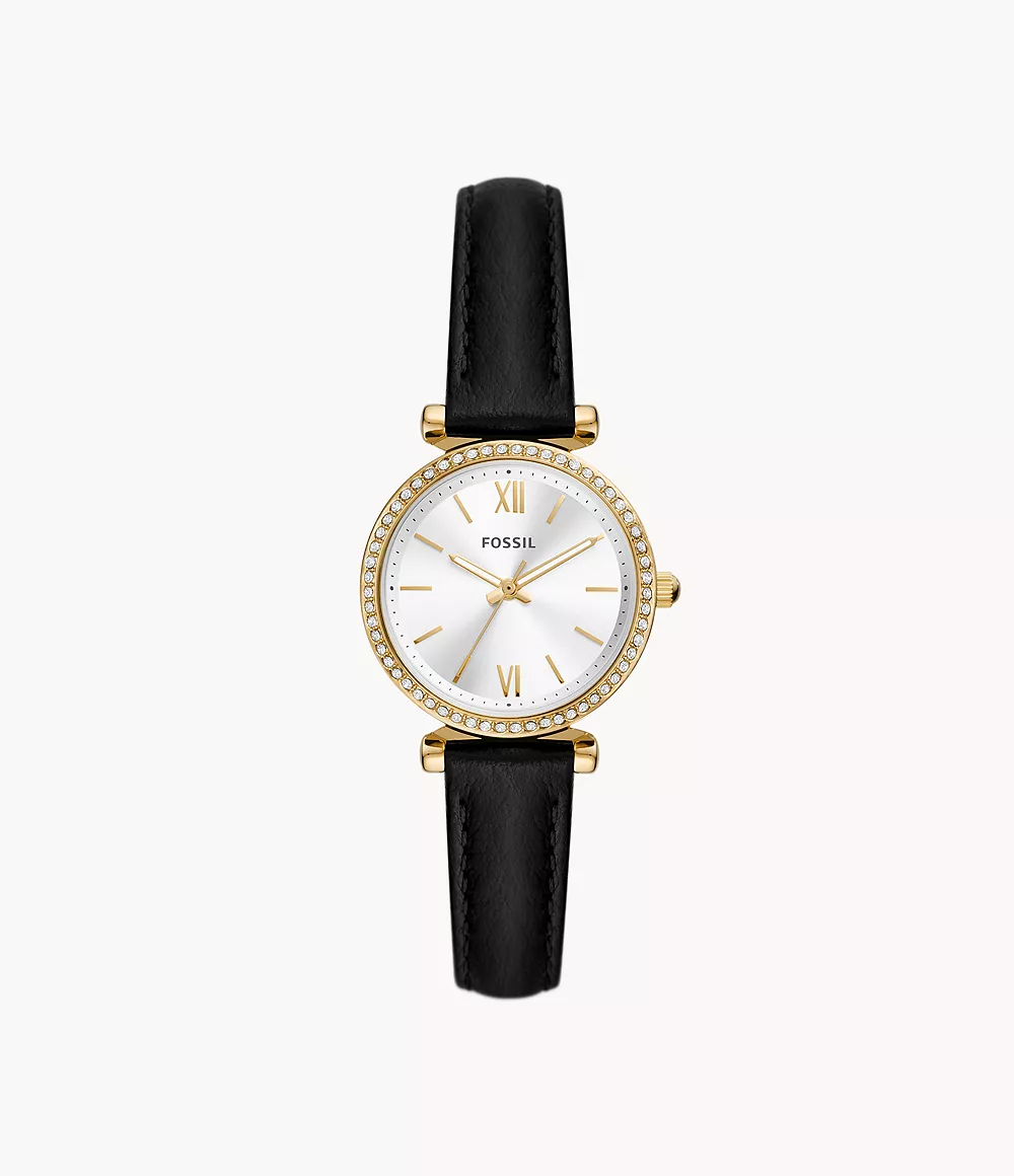 Elegant And Classy Ladies Watch With Leather Strap