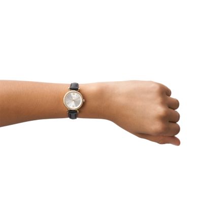 Fossil carlie clearance black