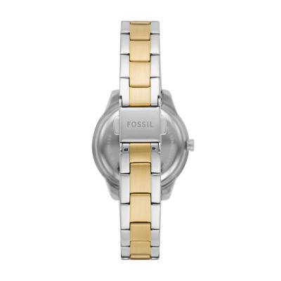 Stella Three-Hand Date Two-Tone Stainless Steel Watch - ES5138