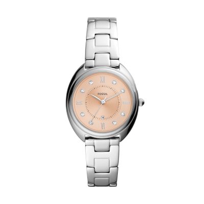 Gabby Three-Hand Date Rose Gold-Tone Stainless Steel Watch