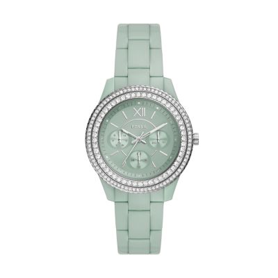 Stella Multifunction Green Castor Oil Watch