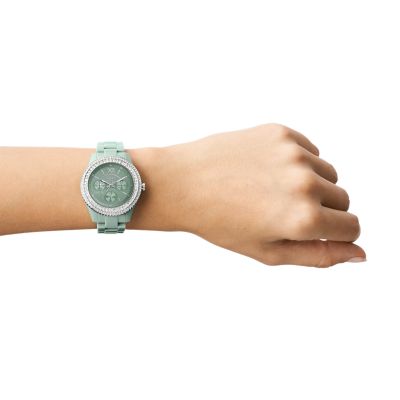 Fossil montre verte hot sale