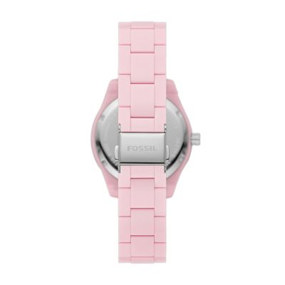 Stella Multifunction Pink Castor Oil Watch ES5153 Fossil