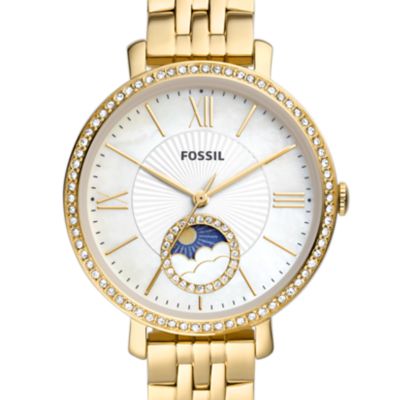 Big gold watch on sale womens