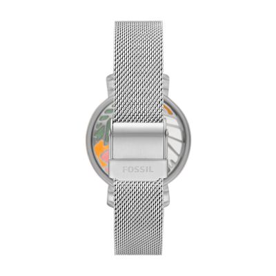 Fossil jacqueline mini stainless steel clearance watch