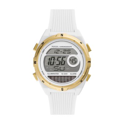 Digital watch fossil hot sale