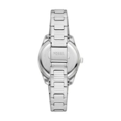 Scarlette Three-Hand Day-Date Stainless Steel Watch - ES5197  