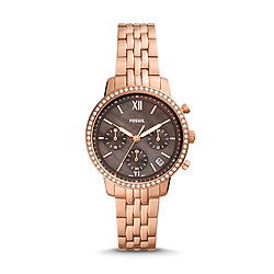 Neutra Chronograph Rose Gold-Tone Stainless Steel Watch