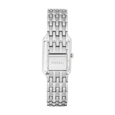 Raquel Three-Hand Date Stainless Steel Watch