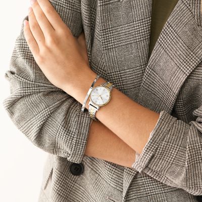 Fossil watch with bracelet set new arrivals