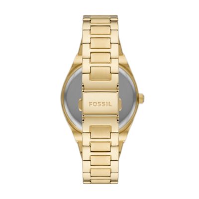 Reloj Mujer Fossil Scarlette Color de la correa Dorado