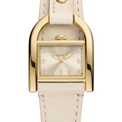 Harwell Three-Hand Nude LiteHide™ Leather Watch