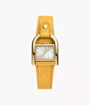 Harwell Three-Hand Yellow LiteHide™ Leather Watch