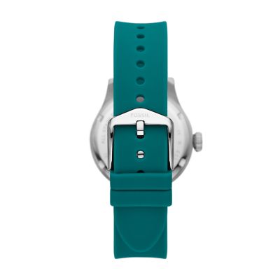 Fossil silicone watch women's new arrivals