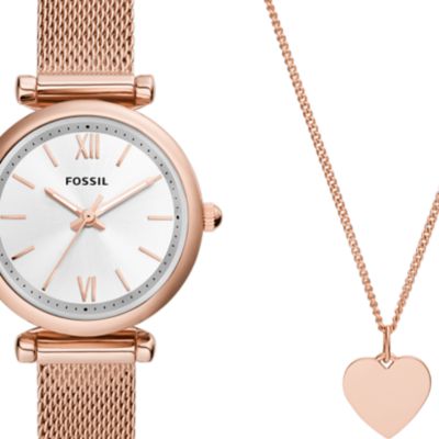 Rose Gold Watches For Women - Fossil US