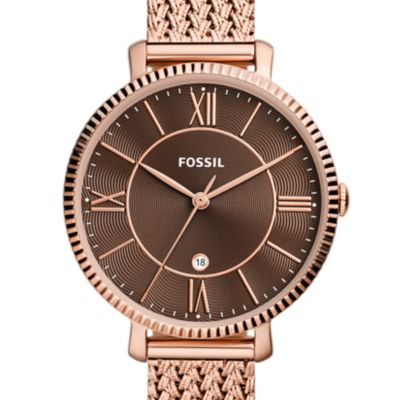 Montre femme fossil rose gold new arrivals