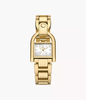 Harwell Three-Hand Gold-Tone Stainless Steel Watch
