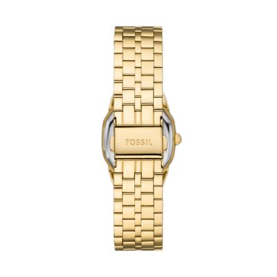 FOSSIL Harlow Three Hand Gold Tone Stainless Steel Watch Kingsway Mall