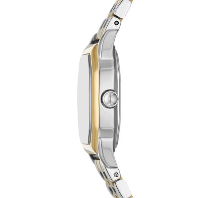 Harlow Three-Hand Two-Tone Stainless Steel Watch