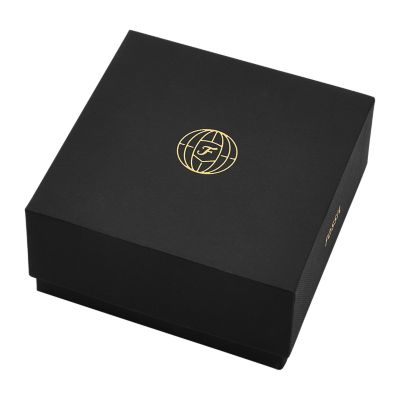 Harwell Three-Hand Gold-Tone Desk Clock