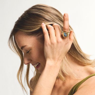 RAQUEL 二針 ステンレススチール ウォッチリング - ES5411 - Fossil