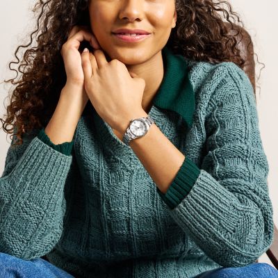 Gilmore Three-Hand Stainless Steel Watch