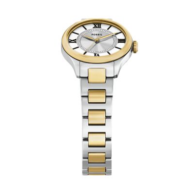 Gilmore Three-Hand Two-Tone Stainless Steel Watch - ES5422 - Fossil