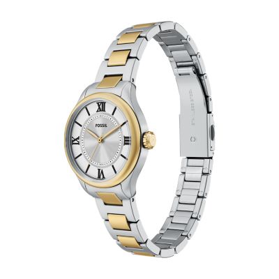 Gilmore Three-Hand Two-Tone Stainless Steel Watch