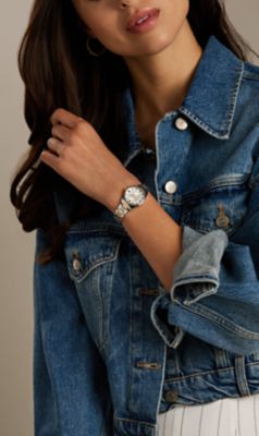 Gilmore 28mm Three-Hand Two-Tone Stainless Steel Watch