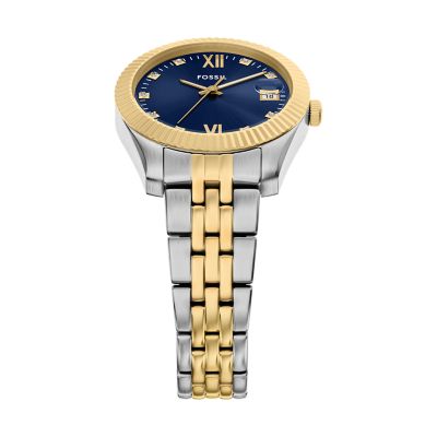 Scarlette Three-Hand Two-Tone Stainless Steel Watch - ES5443  display picture 2