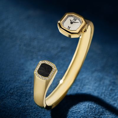 Harlow Two-Hand Gold-Tone Stainless Steel Watch