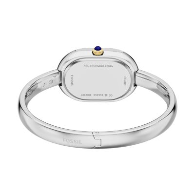 Sloan Three-Hand Stainless Steel Watch Bangle - ES5455 - Fossil display picture 2