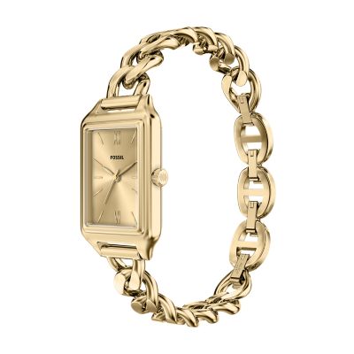 Raquel Three-Hand Gold-Tone Stainless Steel Watch - ES5478  display picture 3