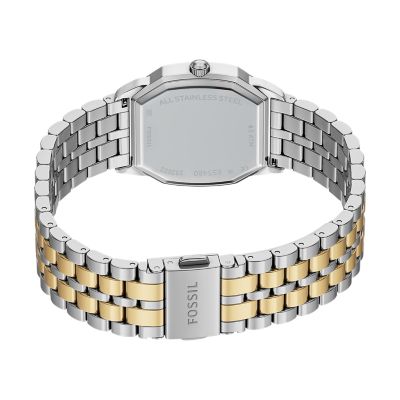 Harlow Three-Hand Two-Tone Stainless Steel Watch
