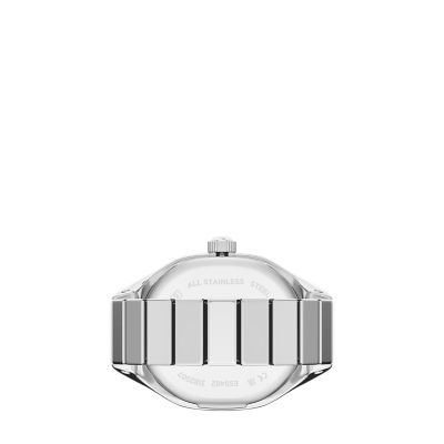 Harlow Watch Ring Two-Hand Stainless Steel