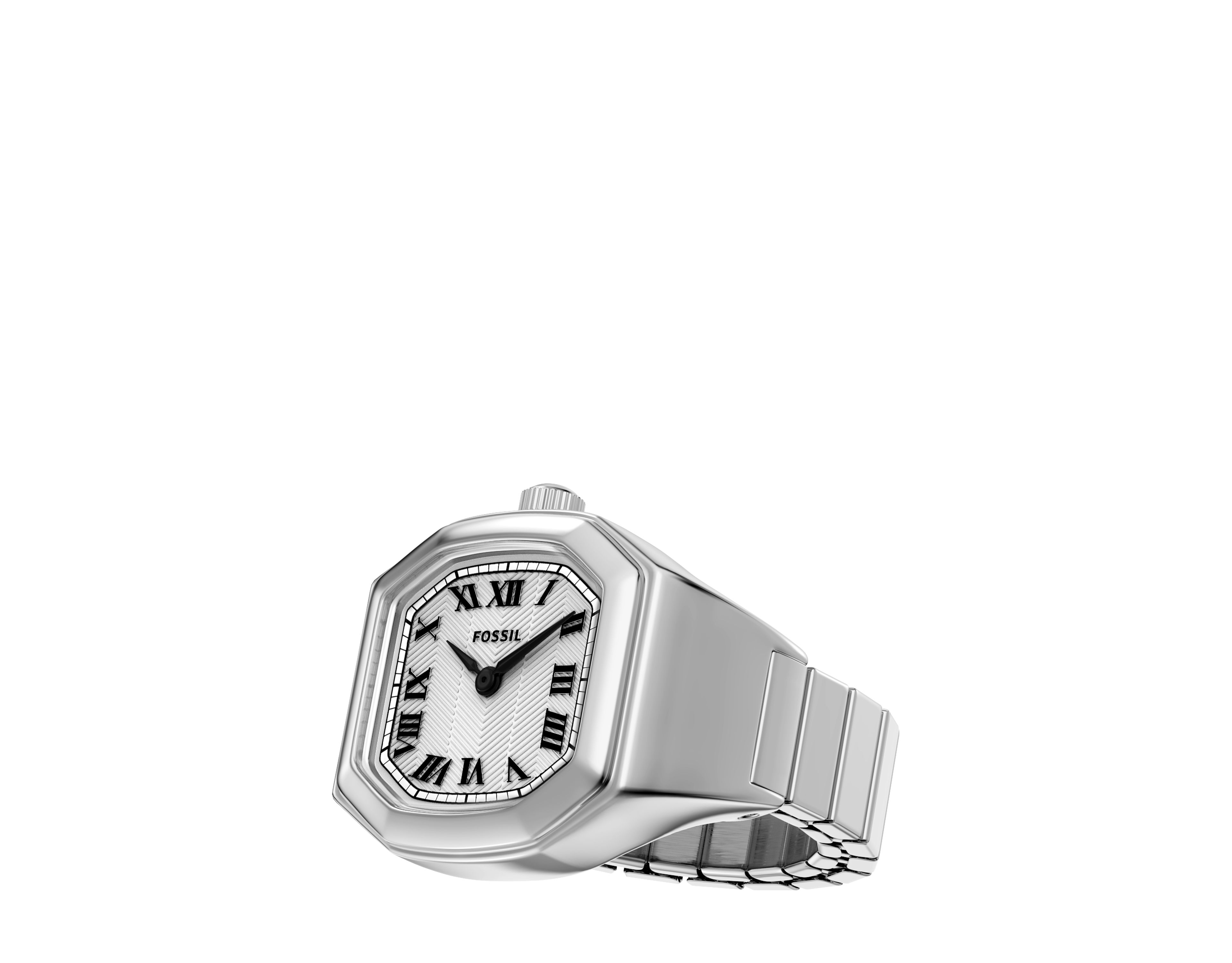 Harlow Watch Ring 17mm Two-Hand Stainless Steel