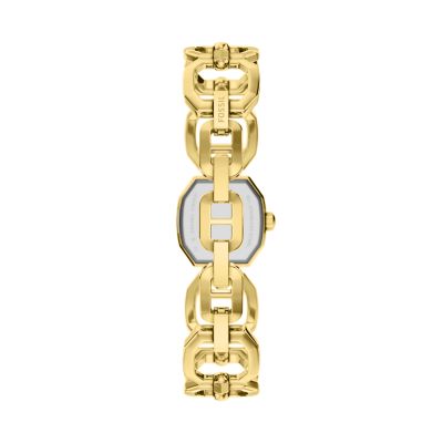 Harlow Mini Two-Hand Gold-Tone Stainless Steel Watch