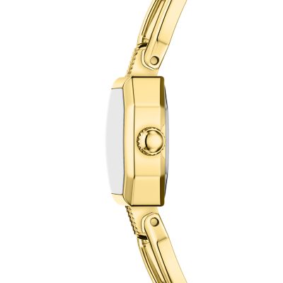 Harlow Mini Two-Hand Gold-Tone Stainless Steel Watch